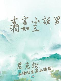 古言小说男主温润如玉
