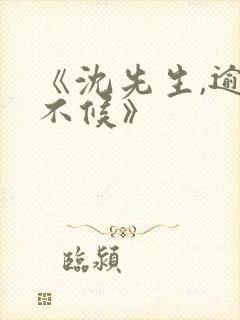 《沈先生,逾期不候》