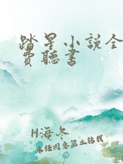 踏星小说全集免费听书
