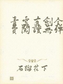 青云有剑全文免费阅读无弹窗