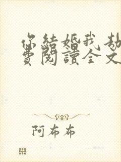 你结婚我劫婚免费阅读全文