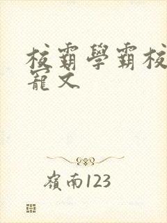 校霸学霸校园甜宠文