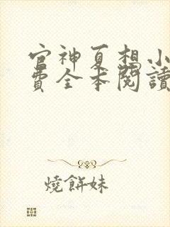 官神夏想小说免费全本阅读