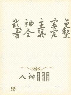 武神主宰免费观看全集完整版动漫