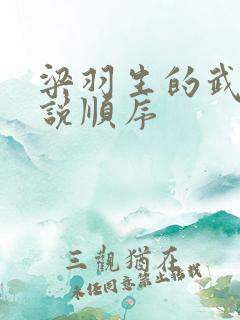 梁羽生的武侠小说顺序