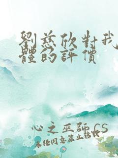 刘慈欣对我的三体的评价