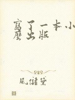 写了一本小说怎么出版