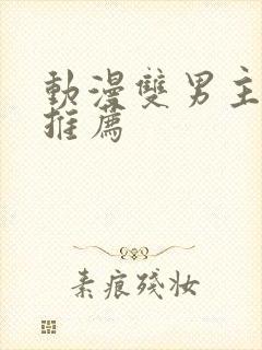 动漫双男主国漫推荐