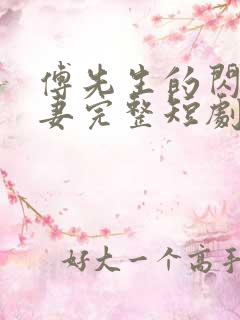 傅先生的闪婚甜妻完整短剧