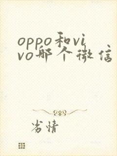 oppo和vivo哪个微信视频美颜效果好