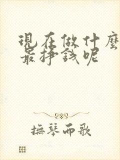 现在做什么生意最挣钱呢