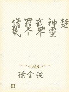 修罗武神楚枫有几个界灵