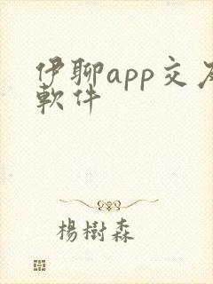 伊聊app交友软件