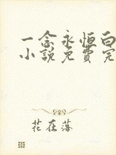 一念永恒白小纯小说免费完整观看
