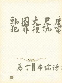 韩国大尺度三级犯罪复仇电影