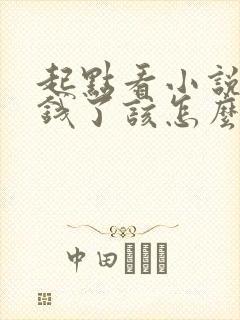 起点看小说太费钱了该怎么弄