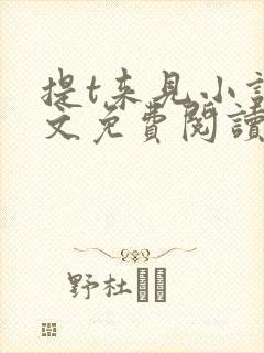 提t来见小说全文免费阅读笔趣阁