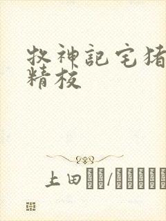 牧神记宅猪小说精校
