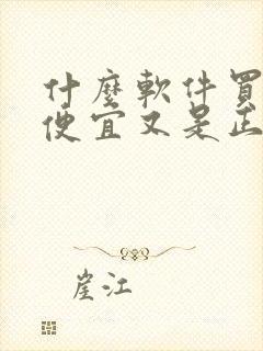 什么软件买鞋子便宜又是正品