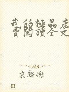 我的极品老婆免费阅读全文小说