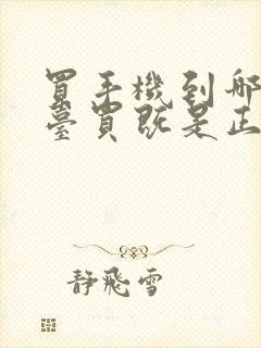 买手机到哪个平台买既是正品又便宜