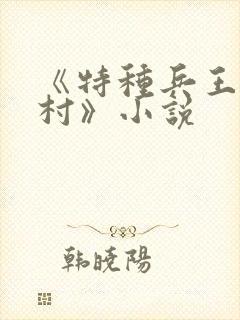 《特种兵王在山村》小说