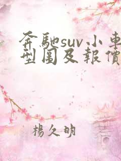 奔驰suv小车型图及报价