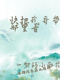 快把我哥带走从哪里看