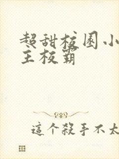 超甜校园小说男主校霸