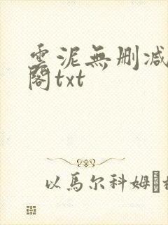 云泥无删减笔趣阁txt