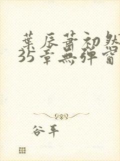 叶辰萧初然9935章无弹窗
