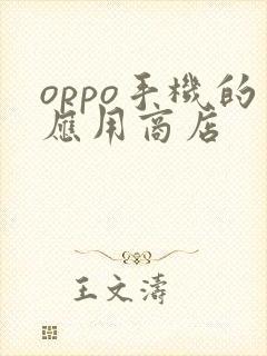 oppo手机的应用商店