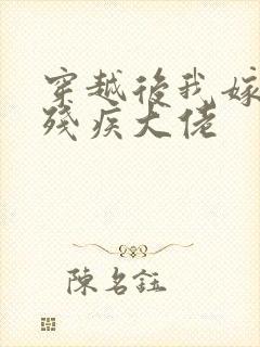 穿越后我嫁给了残疾大佬