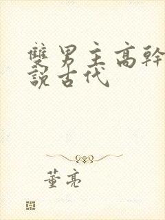 双男主高干文小说古代