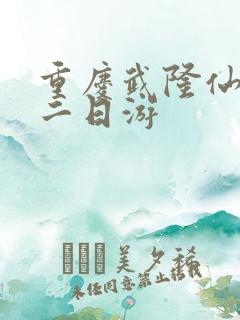 重庆武隆仙女山二日游