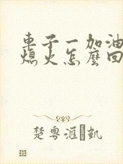 车子一加油门就熄火怎么回事