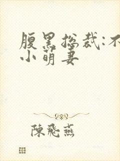 腹黑总裁:不敌小萌妻