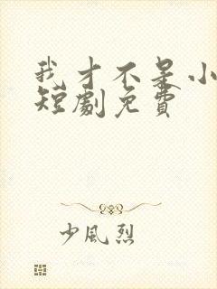 我才不是小可怜短剧免费