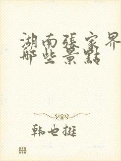 湖南张家界都有哪些景点