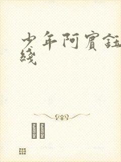 少年阿宾钰慧在线