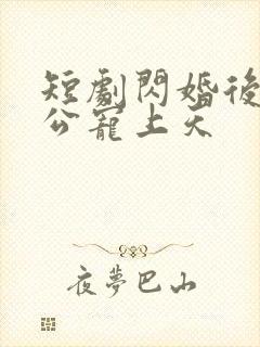 短剧闪婚后被老公宠上天