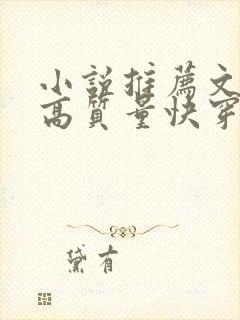 小说推荐文笔好高质量快穿文