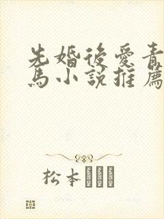 先婚后爱青梅竹马小说推荐