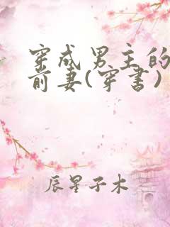 穿成男主的炮灰前妻(穿书)
