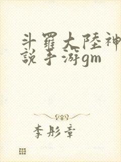 斗罗大陆神界传说手游gm