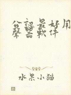 公认最好用的变声器软件