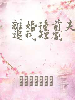 离婚后前夫总想追我短剧