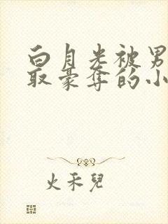白月光被男主强取豪夺的小说