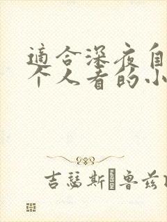 适合深夜自己一个人看的小说