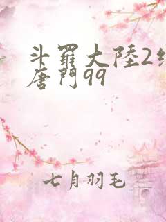 斗罗大陆2绝世唐门99